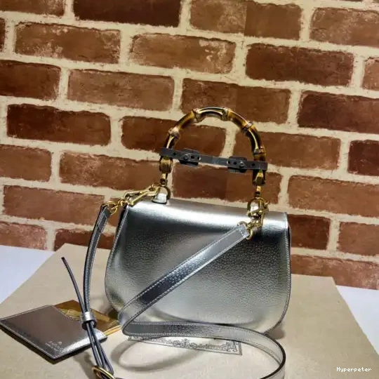 Hyper Peter Small Bamboo bag Gucci top with handle 0515